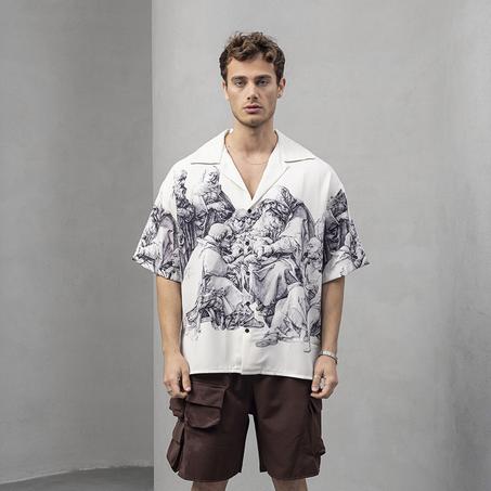 Baroque Saints - Oversized Cuban Shirt