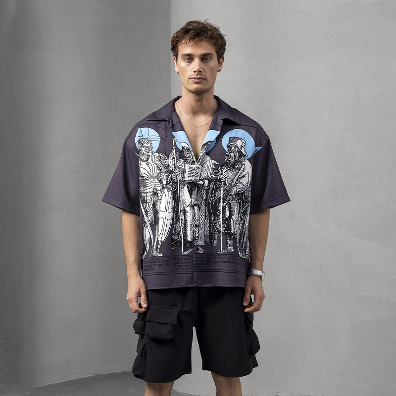 Eclipse Choir - Oversized Cuban Shirt