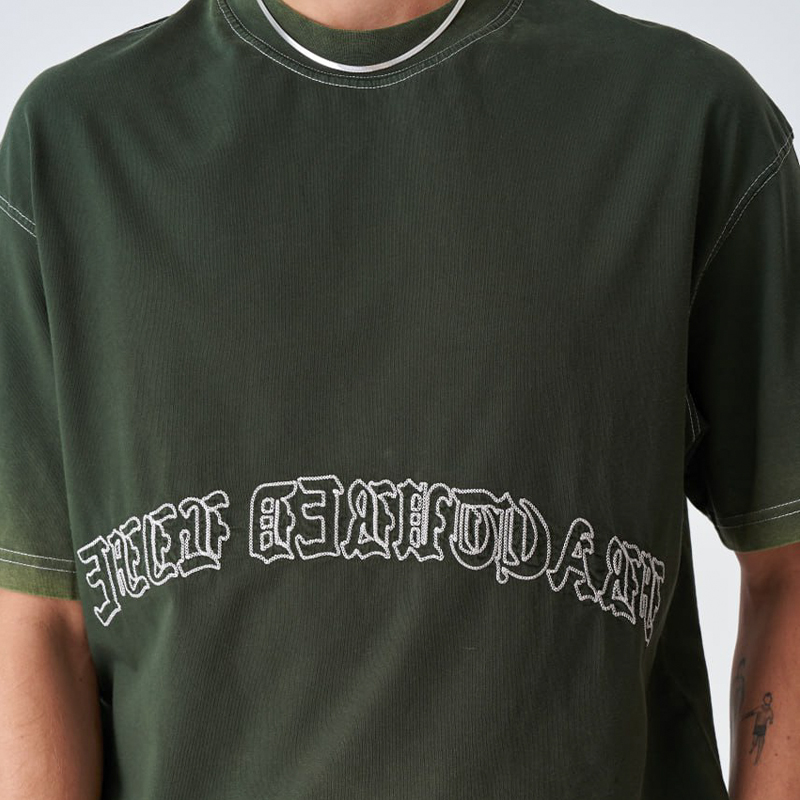 The Statement Tee - Oversized Embroidered T-shirt