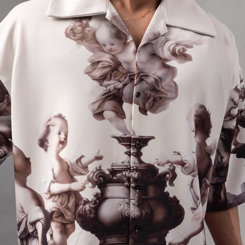 Cherub Drift - Oversized Cuban Shirt