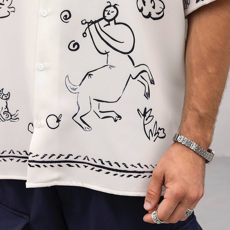 Picasso – Oversized Cuban Shirt