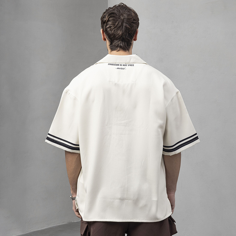 Stray Saints – Oversized Cuban Shirt