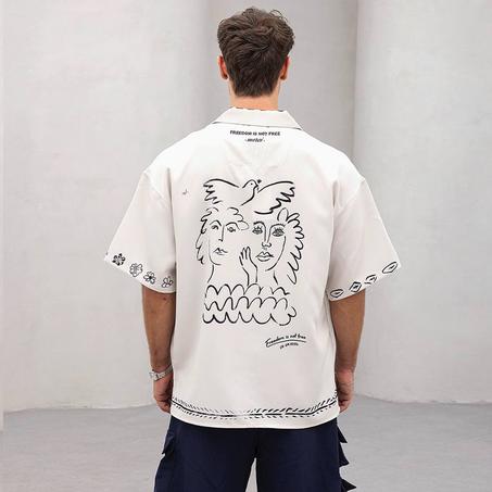 Picasso – Oversized Cuban Shirt