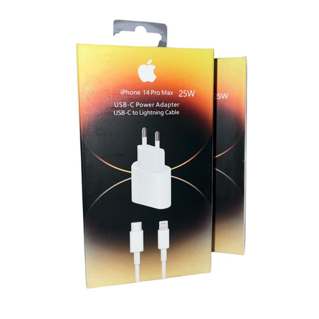 apple adapteur25w + cable high quality