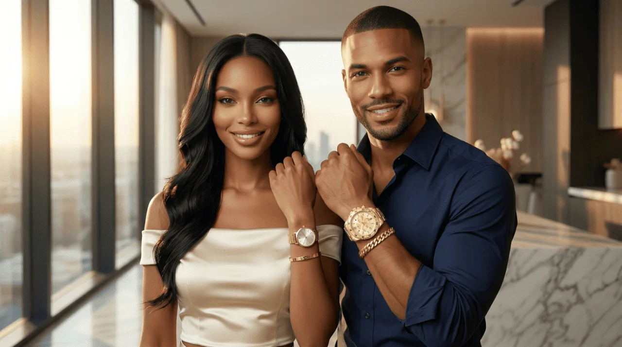 Royauté à Deux – Montre & Bijoux Prestige CH