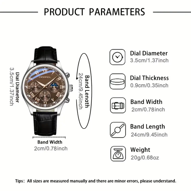 Ensemble de deux Montres Quartz Homme – Luxe et Élégance