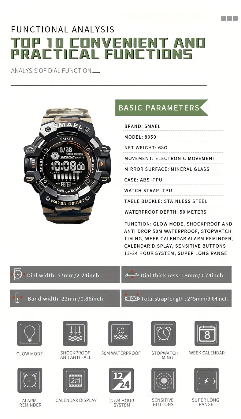 Smael : La montre que l’extrême respecte GB