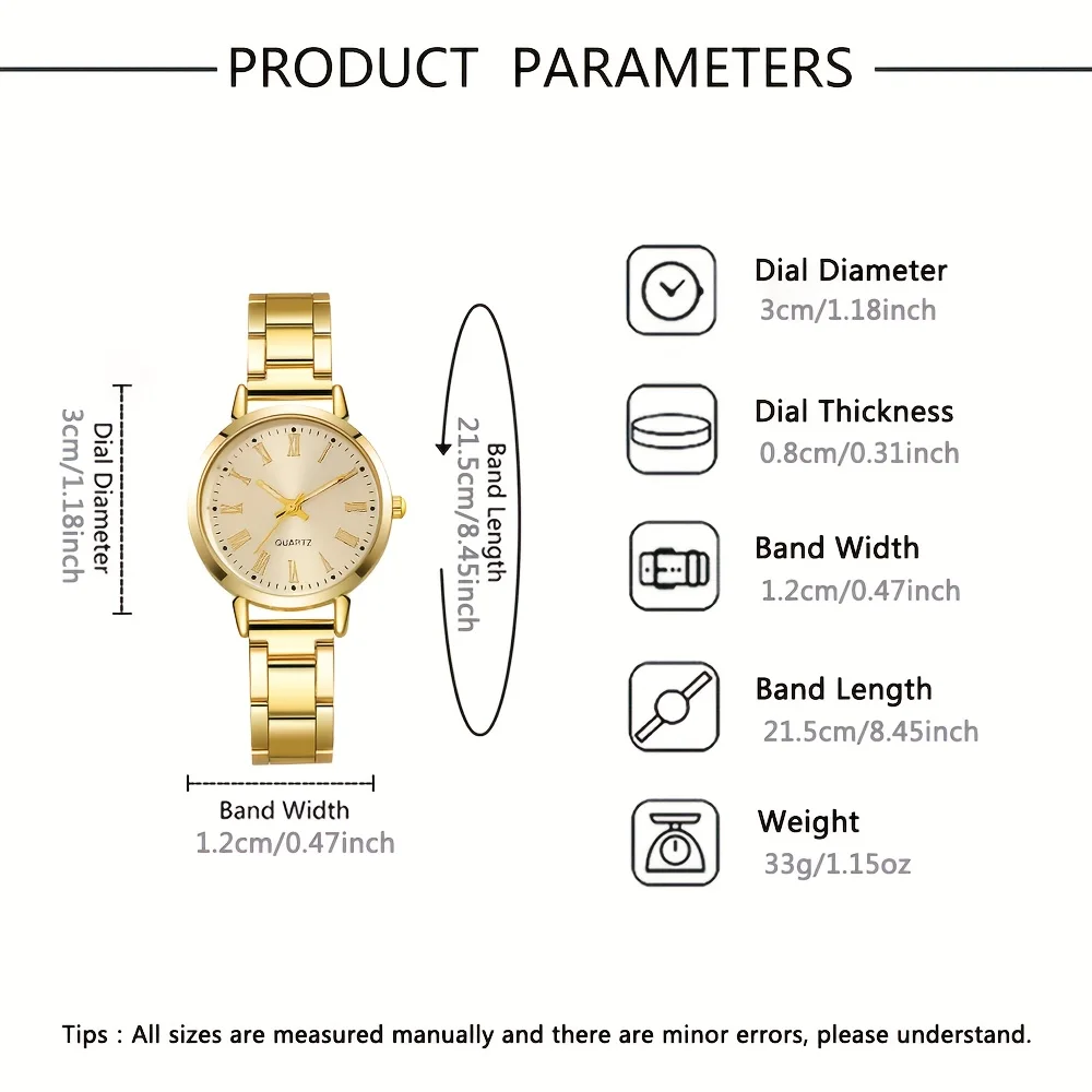 PAPILLA 🦋 Set Montre Dorée & Bijoux Papillon · 5 Pièces Femme - CG