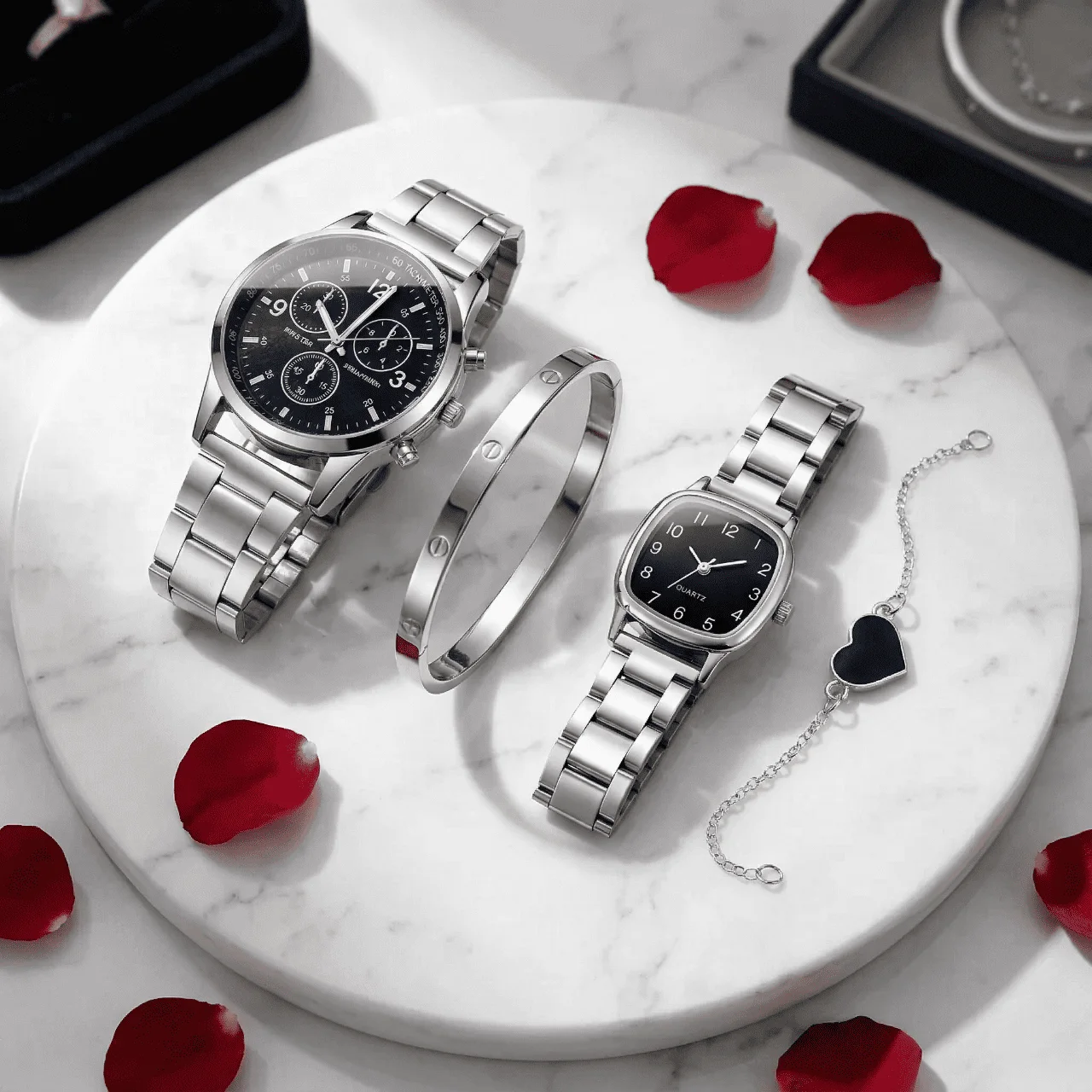 Duo Montres & Bracelets Duamor – L’amour capturé dans le temps CIV
