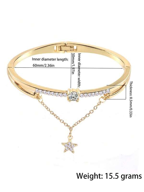 Ensemble Montre et Bracelet Doré Femme - Élégance Royale