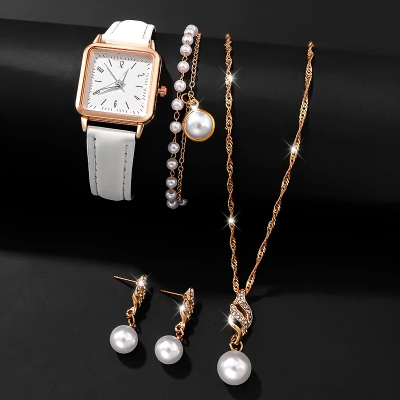 Perlia — Le Set Perles & Rose Doré qui Fait Fondre les Cœurs CG