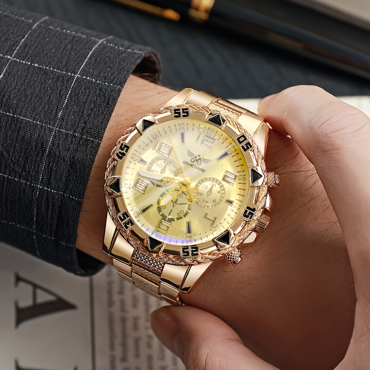 Royauté à Deux – Montre & Bijoux Prestige