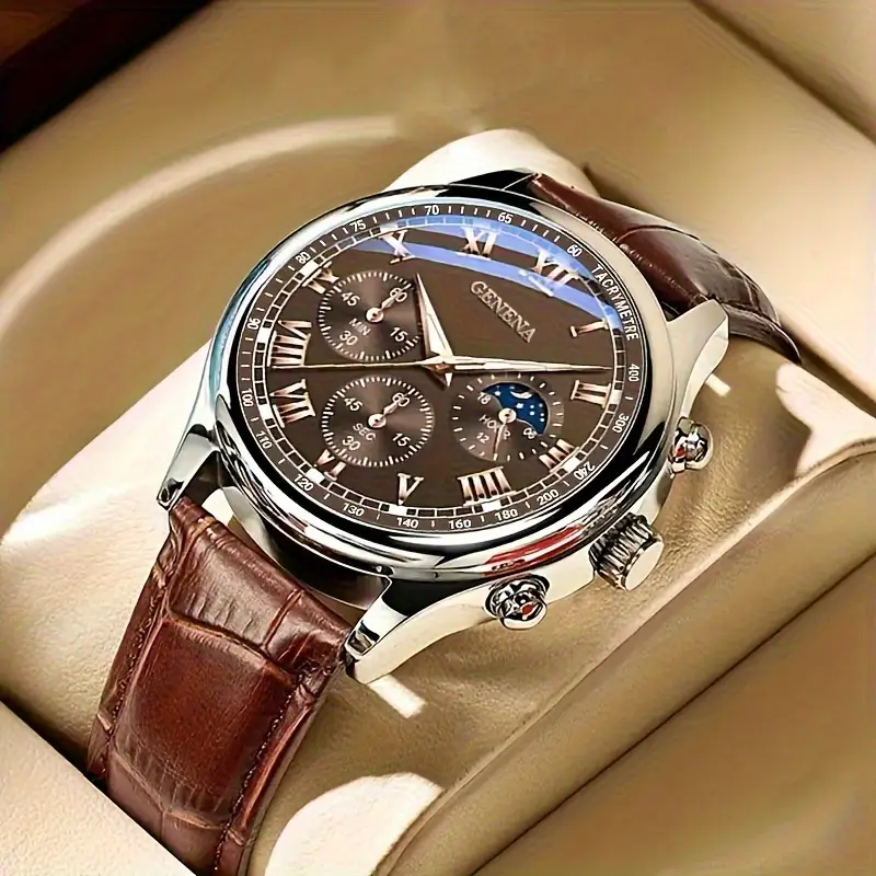 Ensemble de deux Montres Quartz Homme – Luxe et Élégance