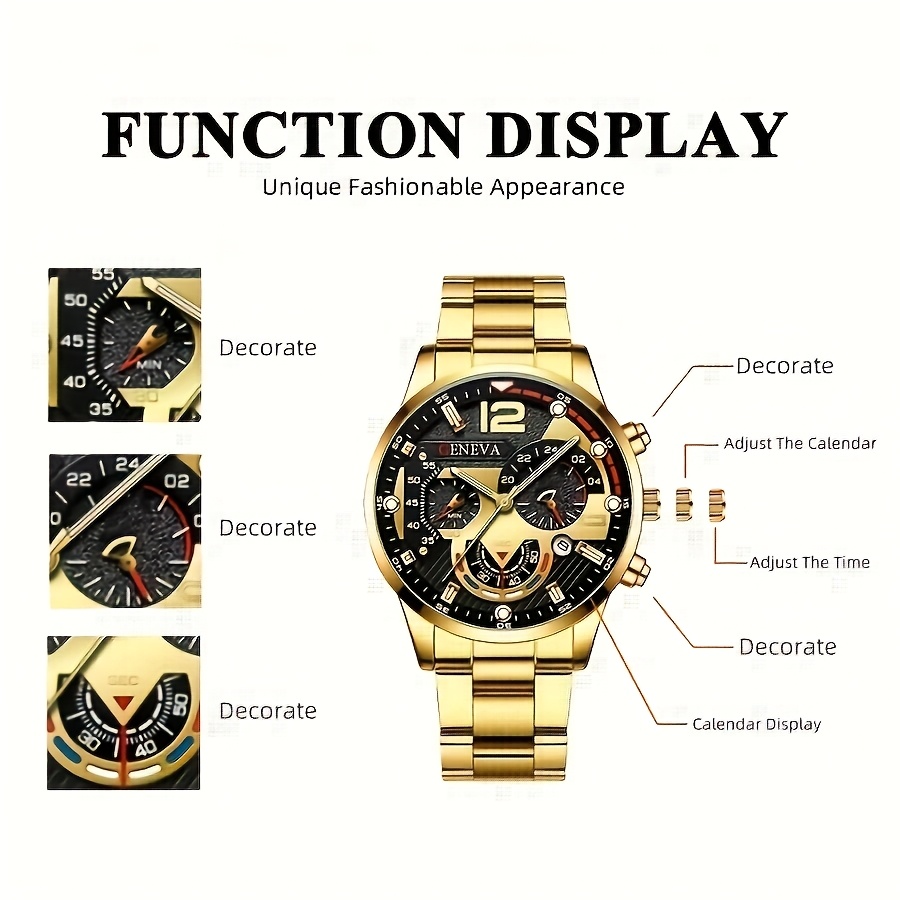 12 PIECES LUXOR PRESTIGE MEN SET CIV