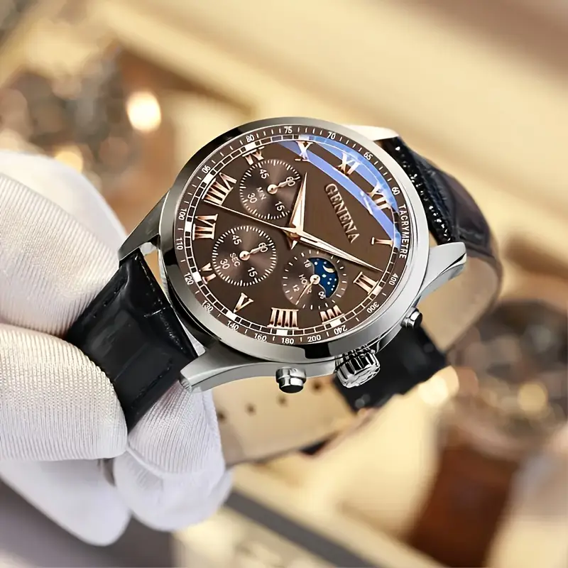 Ensemble de deux Montres Quartz Homme – Luxe et Élégance