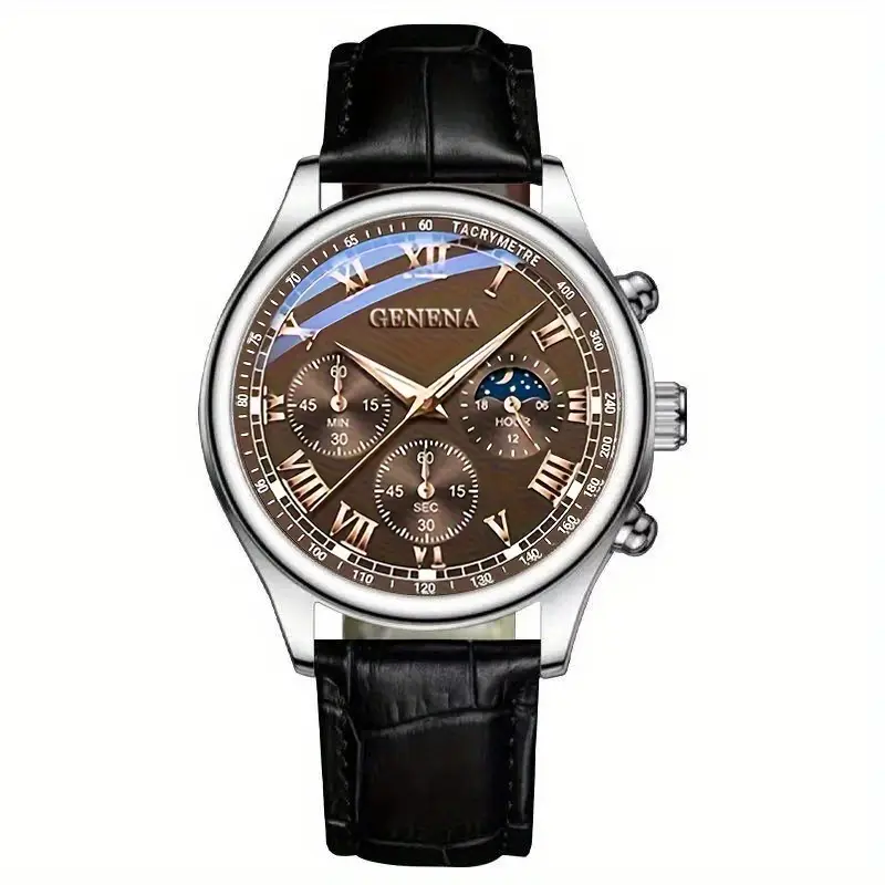 Ensemble de deux Montres Quartz Homme – Luxe et Élégance