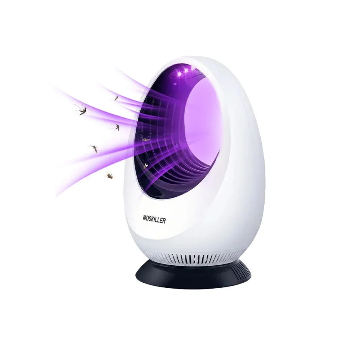 Lampe piège à moustiques MOSKILLER – Blanc et noir