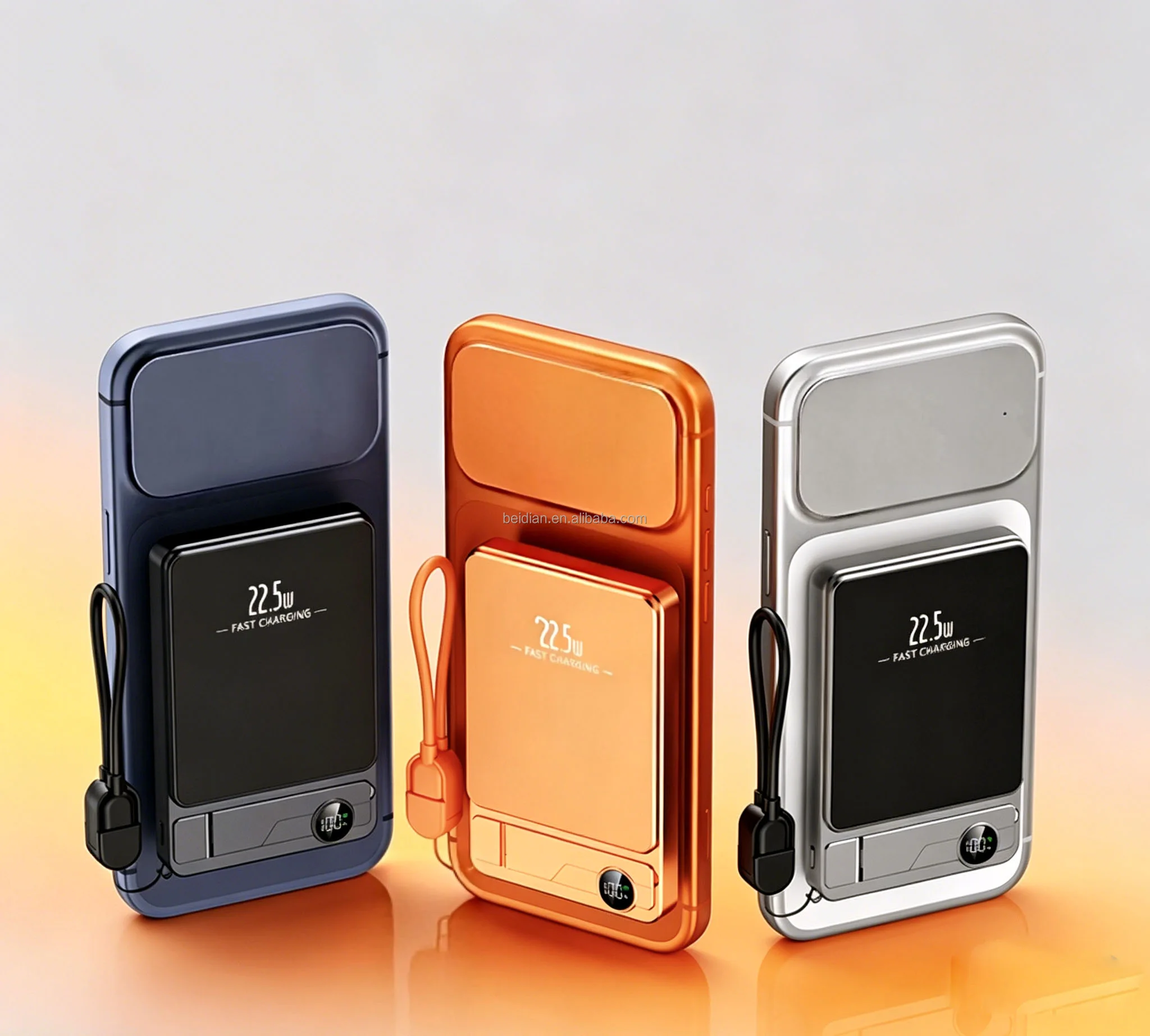 Batterie externe magnétique ultra-fine sans fil