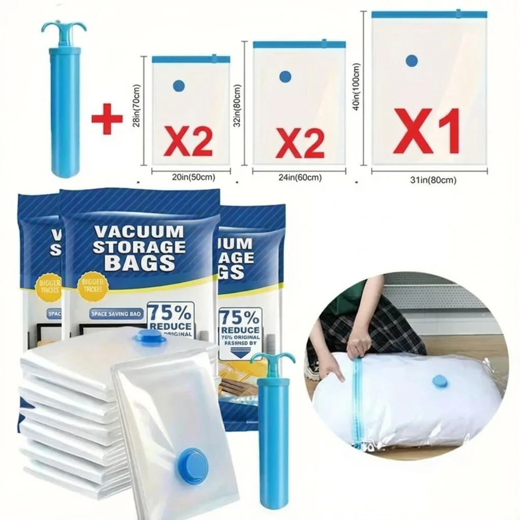 أكياس التخزين لتوفير المساحة