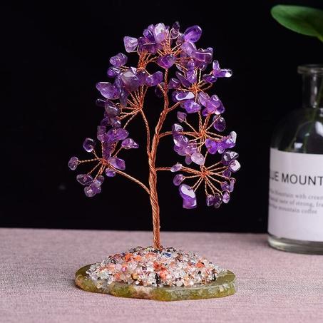 AMETHYST CRYSTAL TREE
