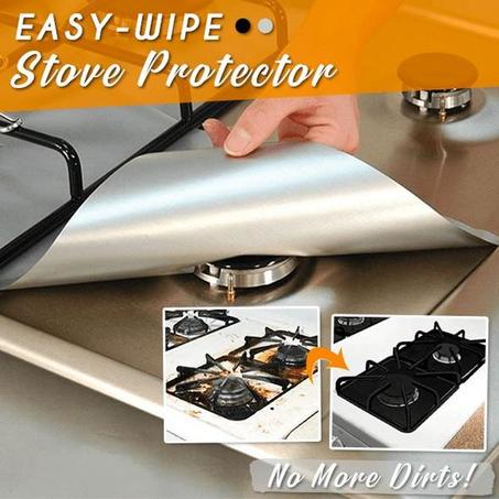 Easy-Wipe Stove Protector (4 PCS)