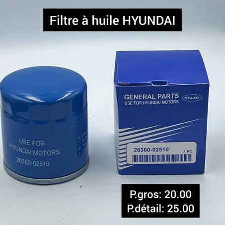 Filtre à huile HYUNDAI