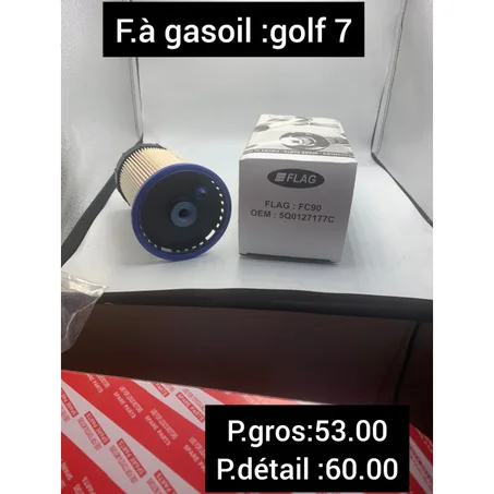 Filtre à gasoil VW GOLF 7