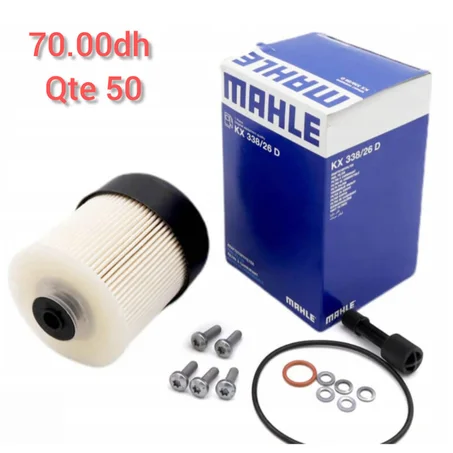 Filtre à Huile MAHLE KX 338/26 D