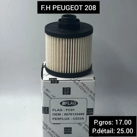Filtre à gasoil PEUGEOT 208