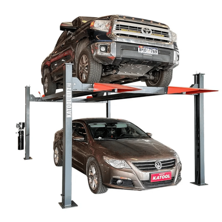 Katool KT-4H110 11,000 lbs 4 Post Lift