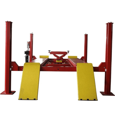 Katool KT-4H150 15,000 lbs 4 Post Alignment Lift With Rolling Jack