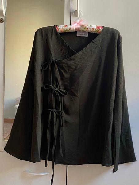 Dark Green Kimono