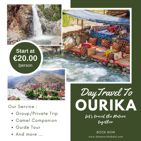 Ourika Oasis and Majestic Atlas : A Day Trip