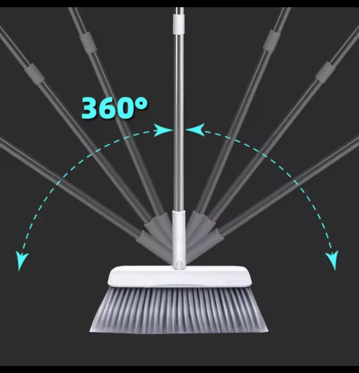 مكنسة منزلية قابلة للطي