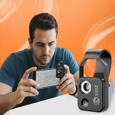 الميكروسكوب الصغير للهاتف