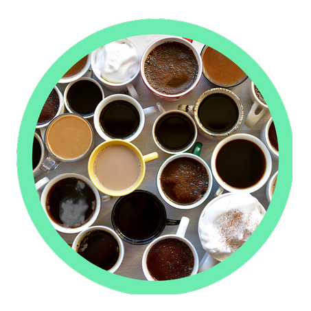 انواع القهوة من DXN