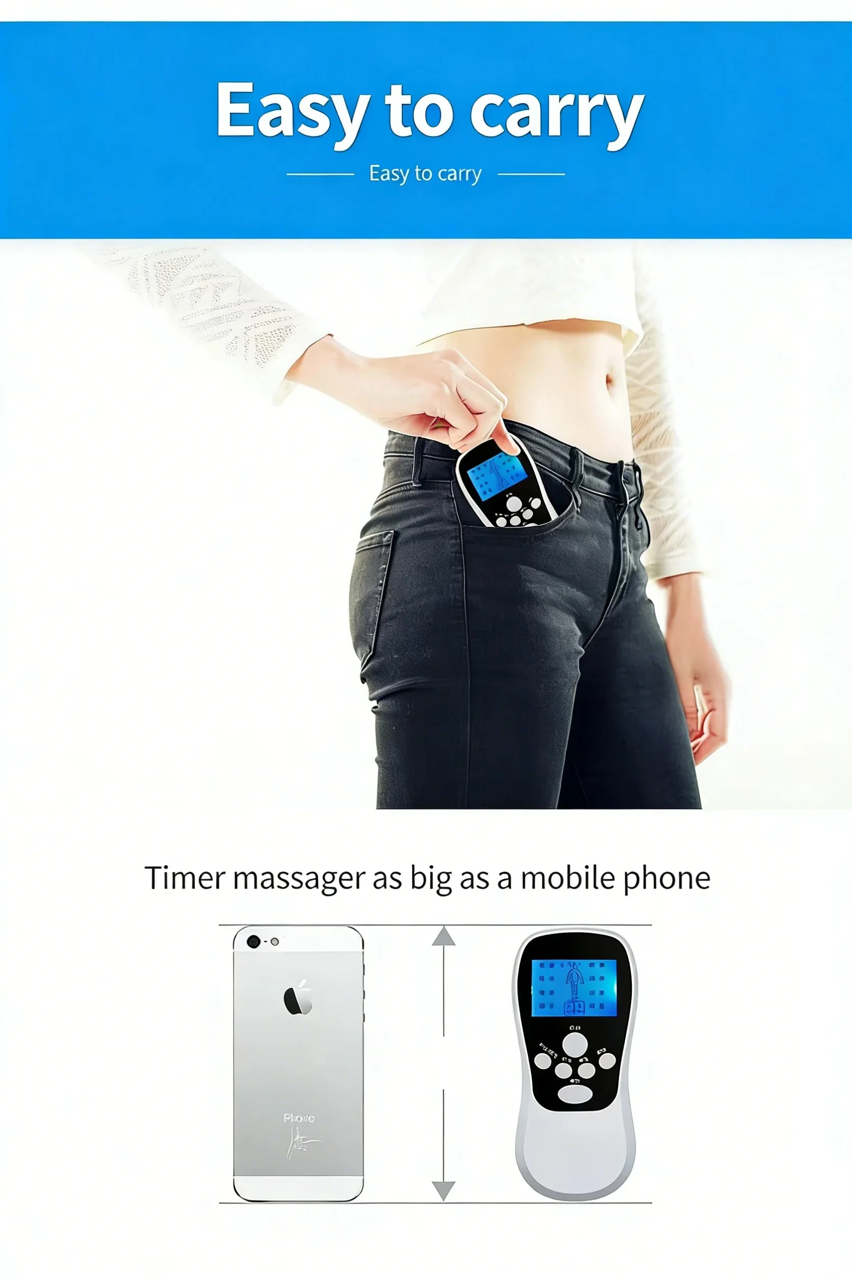 جهاز التدليك العلاجي الذكي TENS