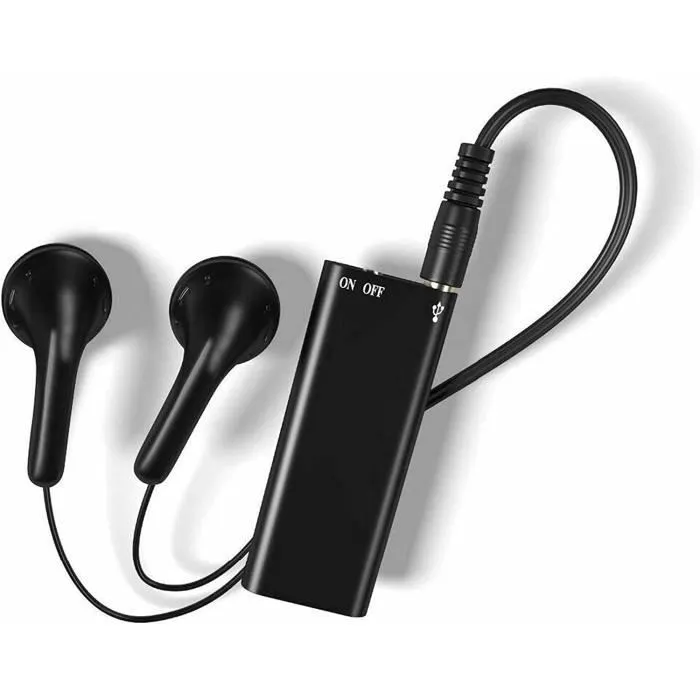 Enregistreur Vocal Numérique Portable – Haute Qualité & Longue Autonomie
