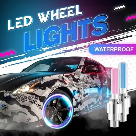 led wheel lights resistantes eau