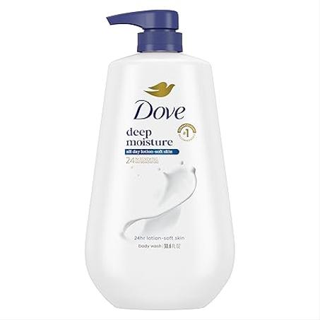 Dove Body Wash Deep Moisture for 24hr Lotion