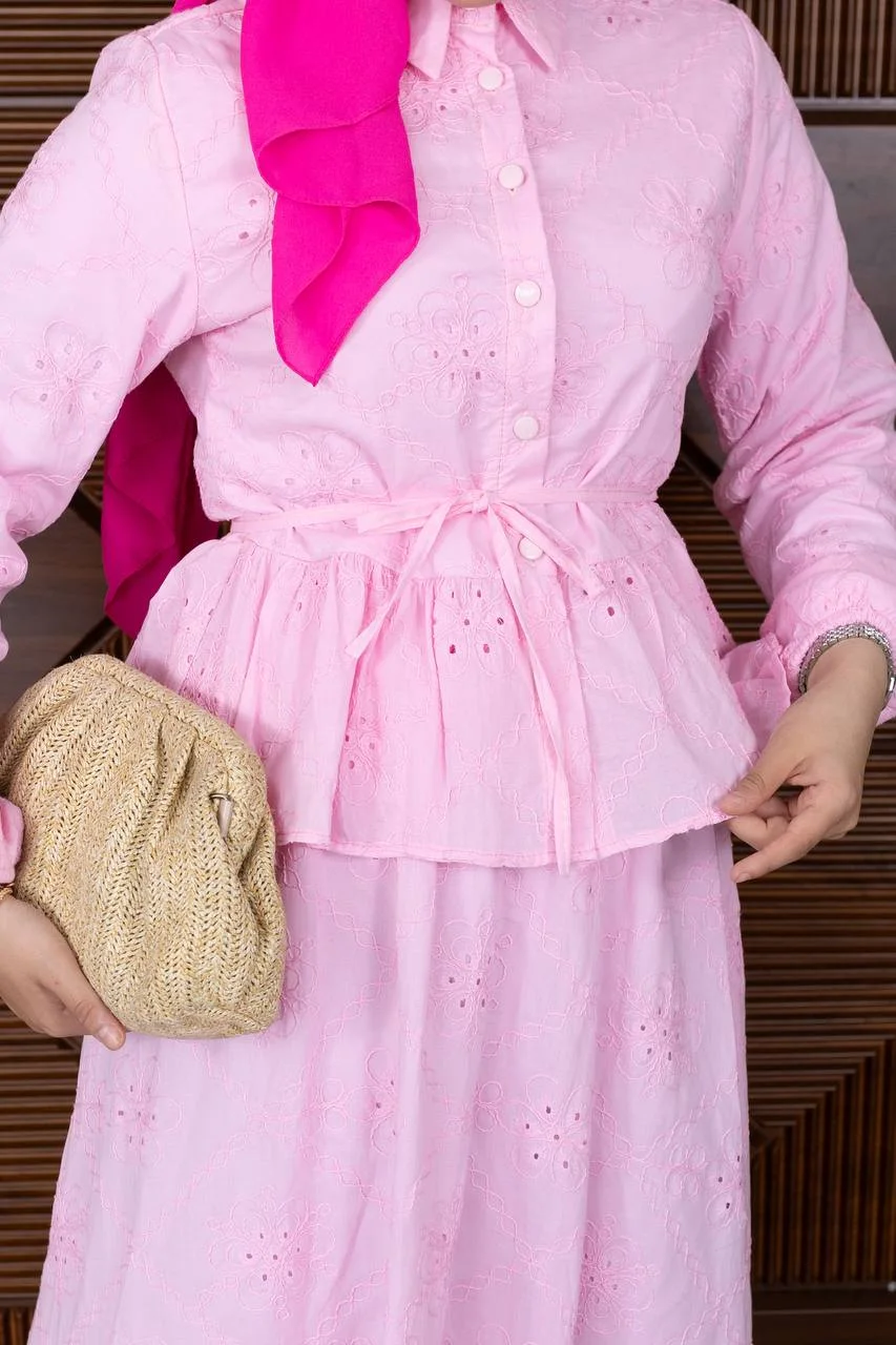 Ensemble Brodée Élégante