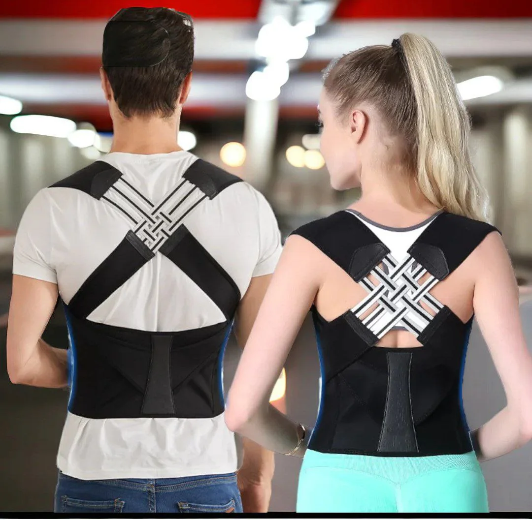 Correcteur De Posture Pour Attelle Dorsale Réglable - Pour Hommes Et Femmes
