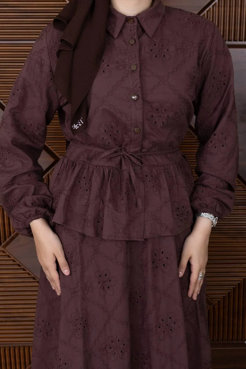 Ensemble Brodée Élégante