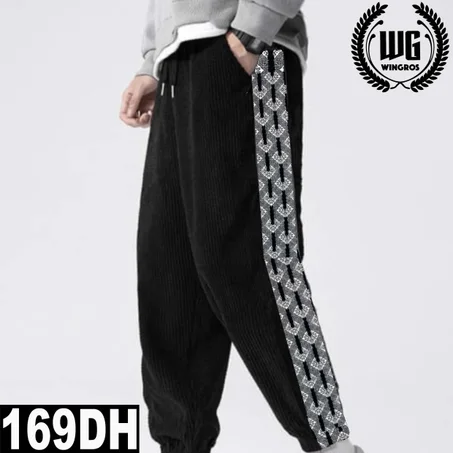 Jogging katifa noir artisana