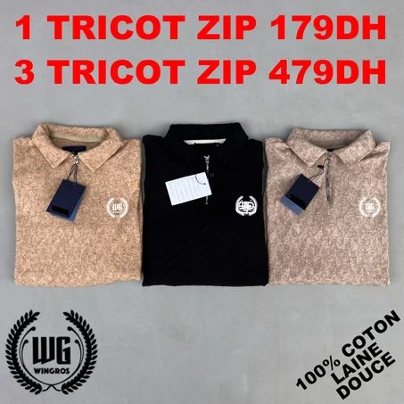 tricot zip