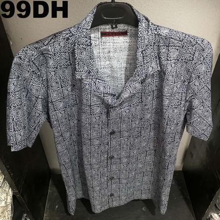 Chemise artisana bleu