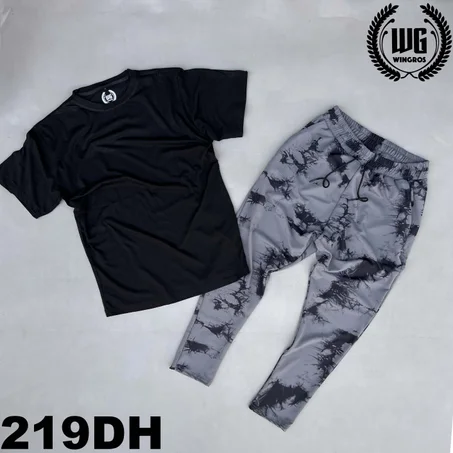 Ensemble aladin gris noir