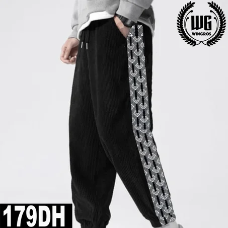 Jogging katifa noir artisana