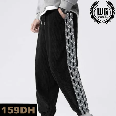 Jogging katifa noir artisana