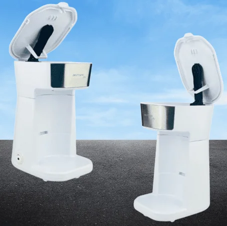 محضرة قهوة كهربائية + كوب ستيل 2 في 1